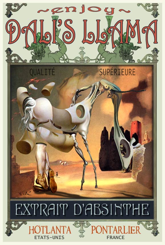 Dalisllama Daliposter