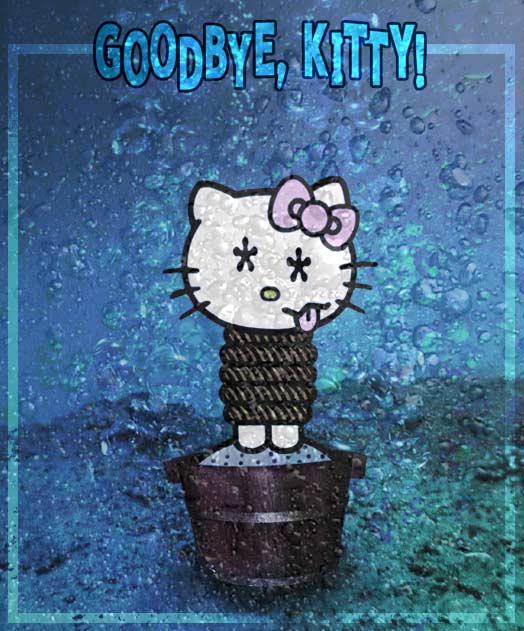 Dalisllama goodbye kitty IngredWetKitty